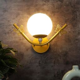 Deco Home Unisex Gold Wall Lamps-image-10