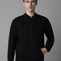 Louis Philippe Sport Men Solid Mock Collar Casual Sweatshirt-picture-43
