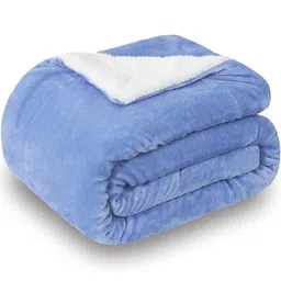 SIDLY PIDLY Blue Cartoon Characters Microfiber AC Room 400 GSM Blanket-picture-32