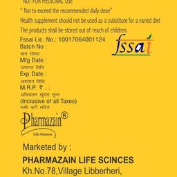 PHARMAZAIN LIFE SCIENCES Vitamin-D3 Softgel Capsules - 40 Capsules image 4