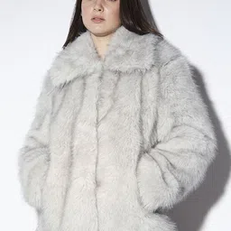 ONLY Women Striped Longline Parka Jacket-image-15