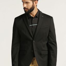 Blackberrys Slim Fit Formal Single-Breasted Blazer-52