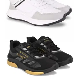 PENNEN Men Running Non-Marking Shoes-48