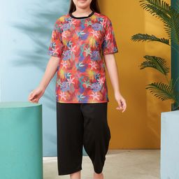 BAESD Girls Printed Swimwear With Attached Tights-picture-21