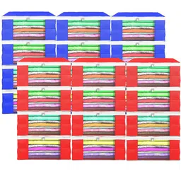 Kuber Industries Red Set of 6 Regular Drawer Organiser Organisers image 2
