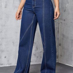 SZN Women High-Rise Clean Look Bootcut Jeans-image-41