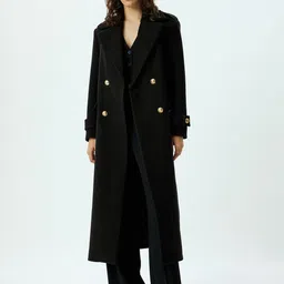 Koton Women Single-Breasted Overcoat-image-49