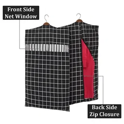 Aura Black Set of 4 Regular Multi-Utility Organisers image 2