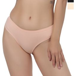 Liigne Pack Of 3 Mid-Rise Basic Briefs VCPC1813-XS-image-60