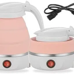 Travel Foldable Electric Kettle, Instant Hot Water, Coffee, Tea, Multicolor Personal Coffee Maker-image-28