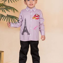 TOPLOVE Boys Embroided Casual Shirt-image-22