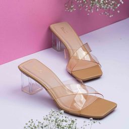 Inc 5 Women Party Square Toe Block Heel Sandal-53