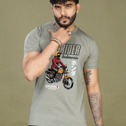 INKMAN Men Printed Bio Finish T-shirt-image-63