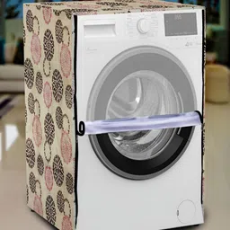 KANUSHI INDUSTRIES Brown PrintedFront Load Automatic Washing Machine Cover-19