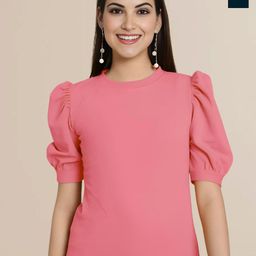 Mast & Harbour Puff Sleeve Top-image-39