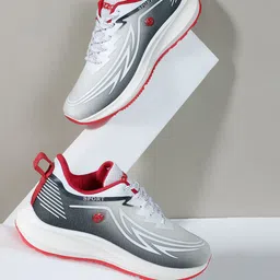 OZZOH Men Mesh Running Non-Marking Shoes-50