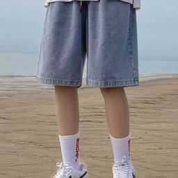 StyleCast x Revolte Men Solid Denim Shorts-image-47