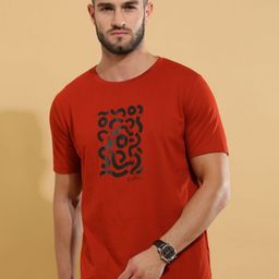 Estilocus Men Applique T-shirt-image-15