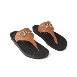CHAAL CHALAN Women Open Toe T-Strap Flats-image-88