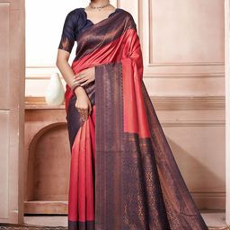 Mitera Woven Design Zari Kanjeevaram Saree-image-66