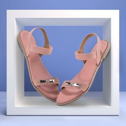 DressBerry Women Open Toe Flats with Buckles-28