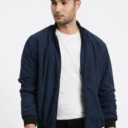 SHOWOFF Men Corduroy Bomber Jacket-picture-10