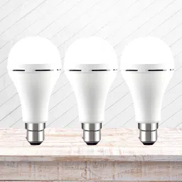 Emergency 12W Inverter LED Bulb with 2000mAh Rechargeable Battery Pack of 3 N440 4 hrs Bulb Emergency Light-image-95