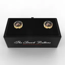 The Smart Buttons Alloy Cufflink image 3