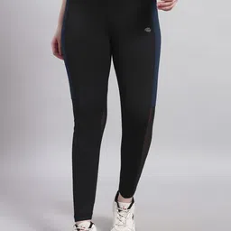 CLOTHWIK COLLECTION Women Colourblocked Rapid-Dry Training or Gym Tights-42