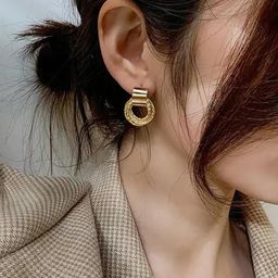 ONUYX Gold-Plated Alloy Earrings-52
