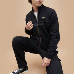 Kappa Men Cotton Mock Collar Sweatshirt-image-2