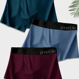 FiveFlag Pack of 3 Multicoloured Modal Trunks-picture-30