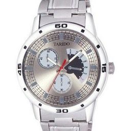 TARIDO Men Patterned Dial & Bracelet Style Straps Analogue Watch TD1192SM03-11