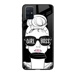 QRIOH Quirky Printed Samsung Galaxy A71 Back Case Mobile Accessories-image-34
