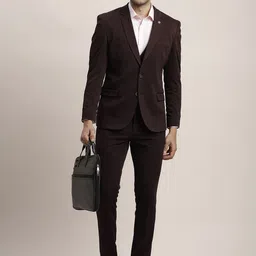 Turtle Pure Cotton Single-Breasted Three-Piece Formal Suit-image-34