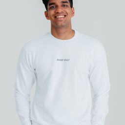 RHINO CULT Men Typography Printed Pullover Sweatshirt-image-58