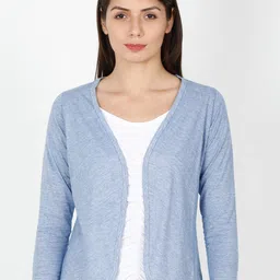 ECOLINE Clothing Eco Friendly V-Neck Open Front Shrug-25