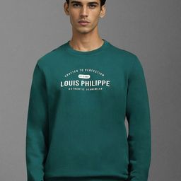Louis Philippe Jeans Men Round Neck Long Sleeves Pullover Sweatshirt-picture-45