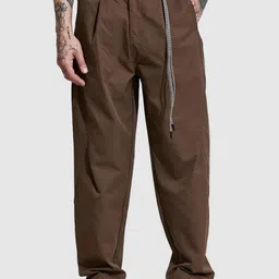 Snitch Men Relaxed Pleated Trousers-picture-26
