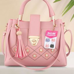 SGM FASHION PU Structured Satchel Bag-image-26
