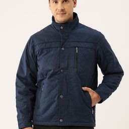 Monte Carlo Mock Collar Regular Fit Quilted Jacket-picture-12