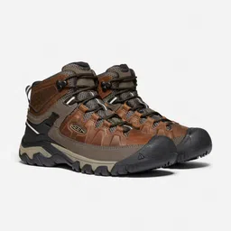 KEEN Men Leather Trekking Shoes-image-7