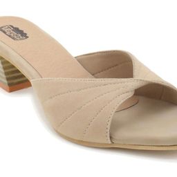 TAYDOL Block Open Toe Heel Sandals image 4