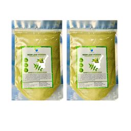 QYKKARE Pack Of 2 100% Pure And Natural Neem Leaf Powder - 100 g Each-42