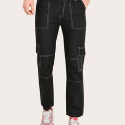 COMFITS Men Classic Mildly Distressed Stretchable Jeans-picture-18