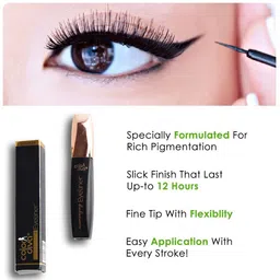 Color Diva Set Of 3 Mesmerizing Eyeliner & Fabulash Mascara & Mousse Lipstick - 10 ml Each image 4