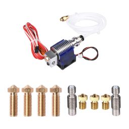 3D Printer Hotend Extruder Kit With Fan For 1.75mm 12V V6 Direct Filament Wade Extruder 0.4mm Nozzle+Volcano Kit - RS61833D Printer Hotend Extruder Kit With Fan For 1.75mm 12V V6 Direct Filament Wade Extruder 0.4mm Nozzle+Volcano Kit - RS6183 image 1