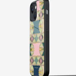 macmerise Abstract Printed iPhone 13 Back Case Mobile Accessories-11