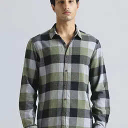 Pepe Jeans Buffalo Checked Twill Pure Cotton Casual Shirt-picture-44