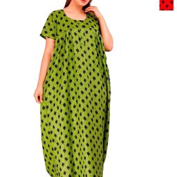 PR PINK ROYAL Printed Maxi Nightdress-image-2